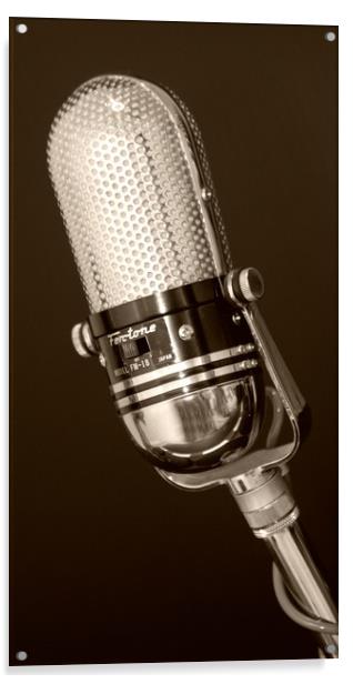 Pill Microphone Fen-tone FM-18 Acrylic by Roxane Bay