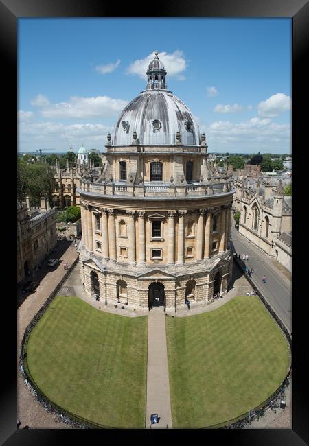 Radcliffe Camera Oxford Framed Print by ANDREW HUDSON