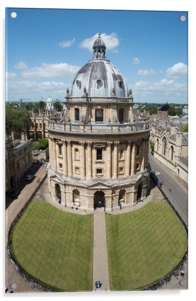 Radcliffe Camera Oxford Acrylic by ANDREW HUDSON