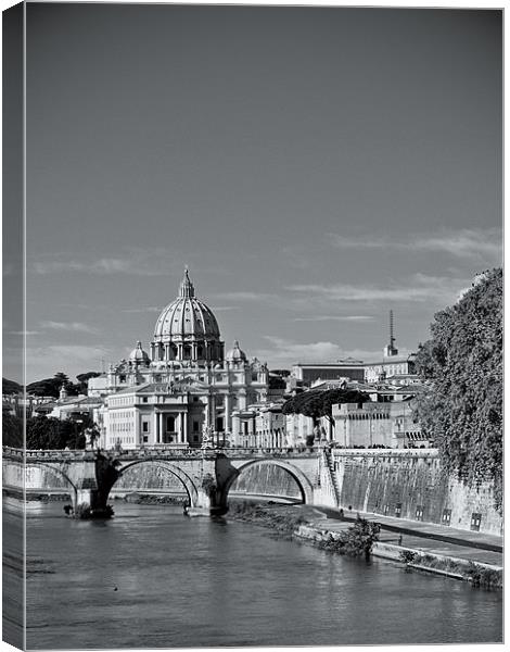 Vatican Canvas Print by Nic Christie