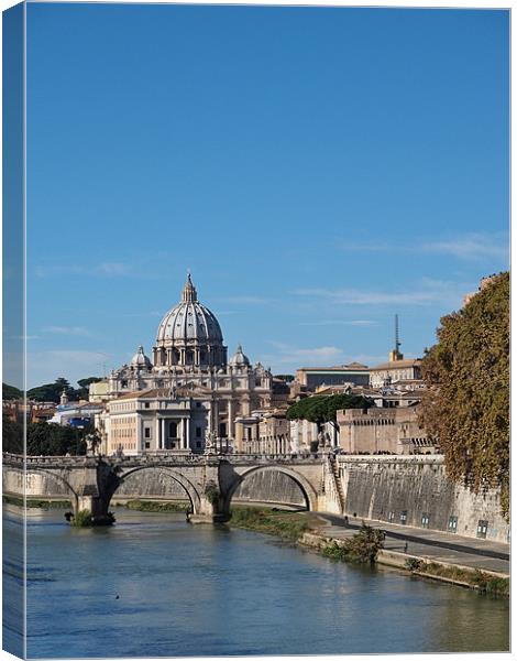 Vatican Canvas Print by Nic Christie