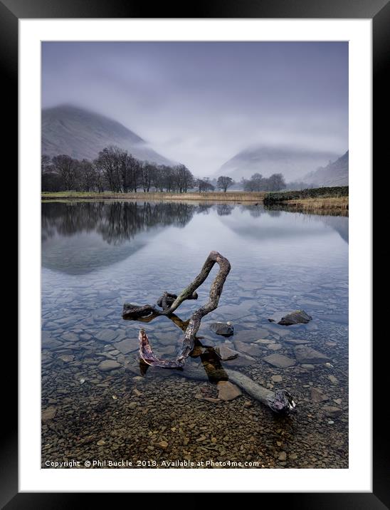 Brothers Water Branch Framed Mounted Print by Phil Buckle