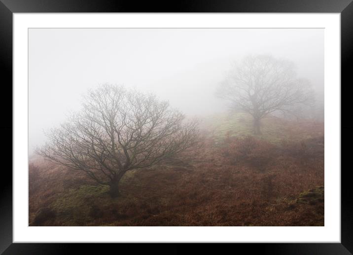 Ethereal glimpse of the quarry beyond Framed Mounted Print by Ramas King