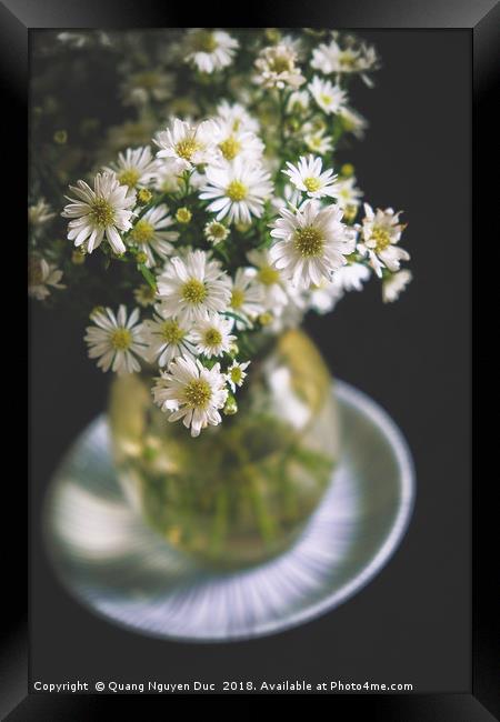Daisy Vessel Framed Print by Quang Nguyen Duc