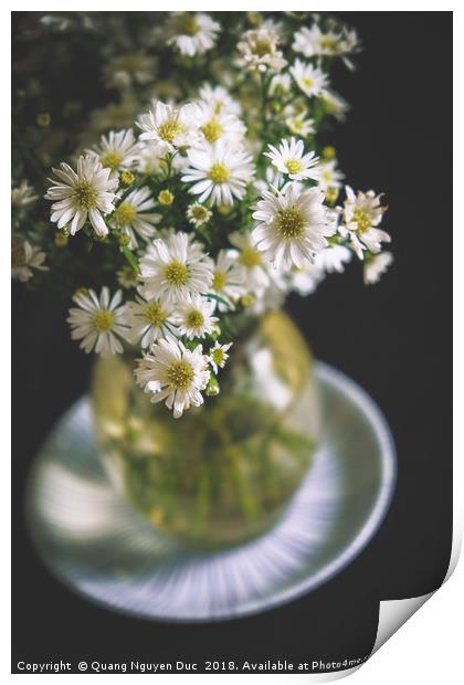 Daisy Vessel Print by Quang Nguyen Duc