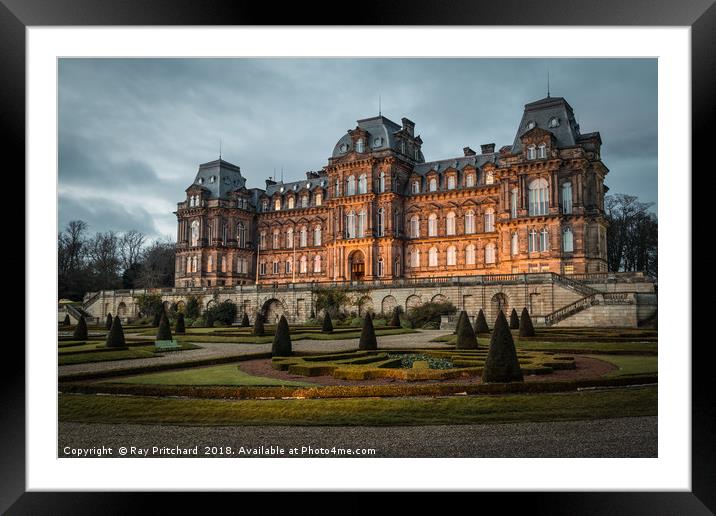 Bowes Museum  Framed Mounted Print by Ray Pritchard