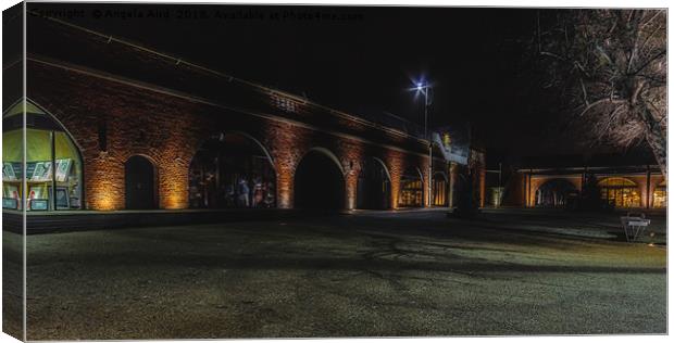 The Arches. Canvas Print by Angela Aird