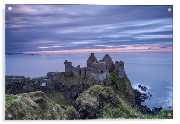 Dunluce Castle, Northern Ireland Acrylic by George Robertson