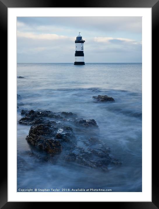 Penmon Framed Mounted Print by Stephen Taylor