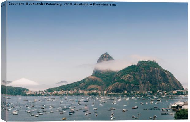 Sugarloaf Mountain, Rio de Janeiro Canvas Print by Alexandre Rotenberg
