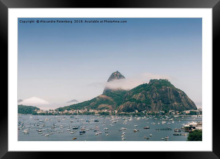 Sugarloaf Mountain, Rio de Janeiro Framed Mounted Print by Alexandre Rotenberg