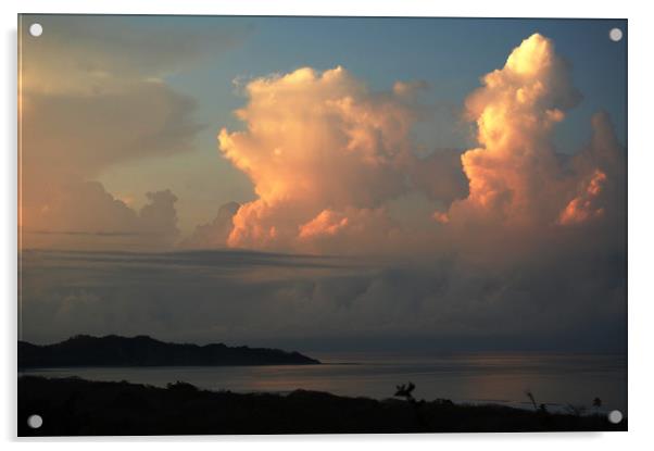 Morning Clouds Acrylic by james balzano, jr.