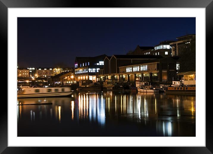 bristol harbour Framed Mounted Print by alex williams