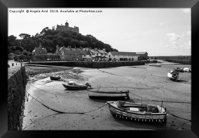 St Michael's Mount. Framed Print by Angela Aird