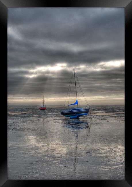 High and Dry Yachts Southend Framed Print by Chris Thaxter