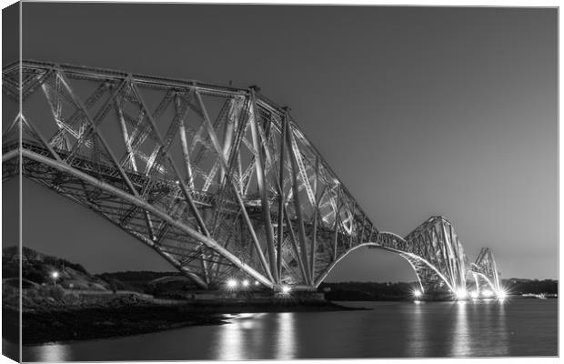 The Forth Bridge Canvas Print by keith mitchell