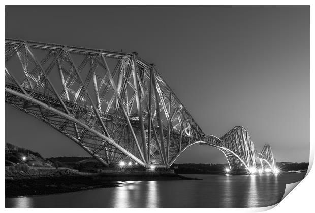 The Forth Bridge Print by keith mitchell