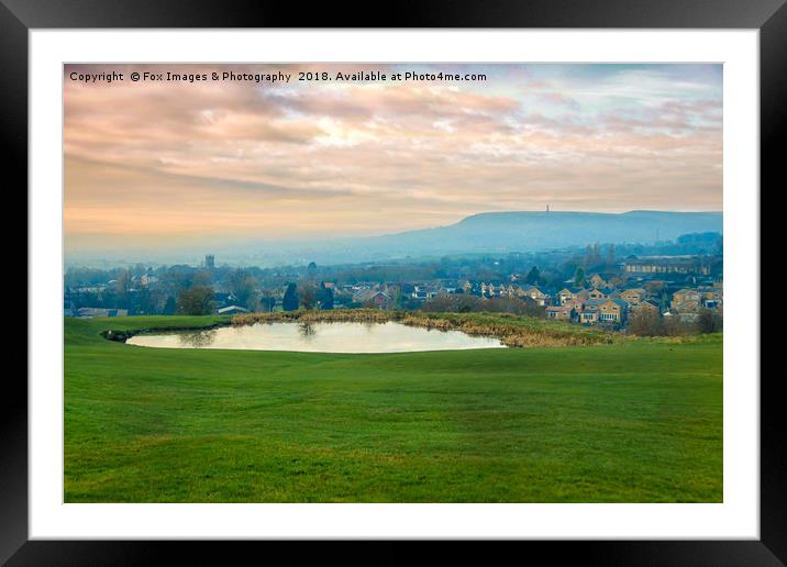 Holcombe hill peel monument Framed Mounted Print by Derrick Fox Lomax