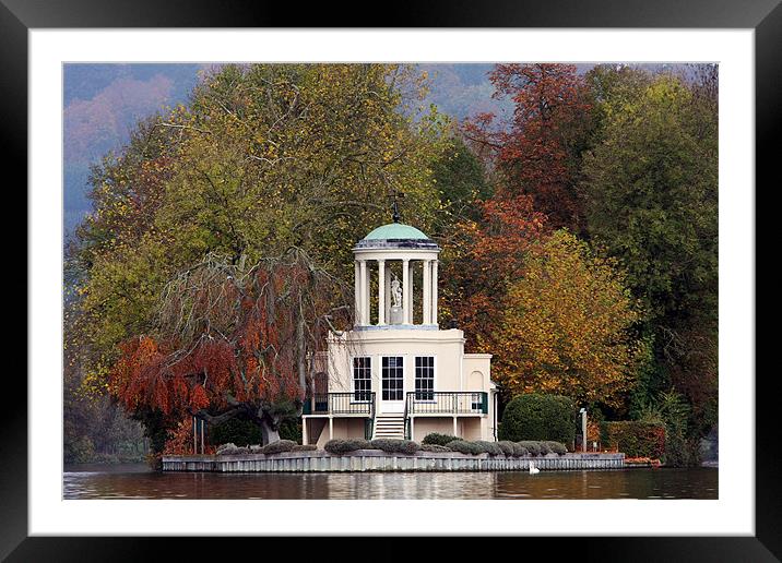 Temple Island Framed Mounted Print by Tony Bates