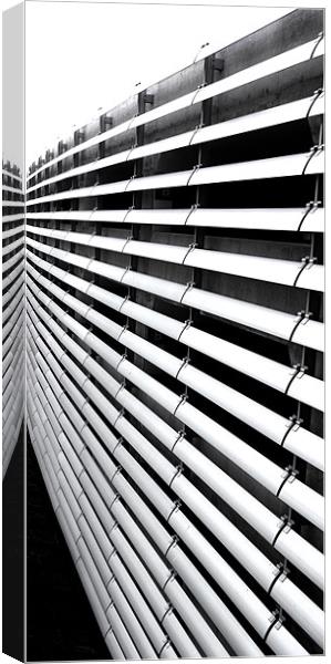blinds Canvas Print by alex williams
