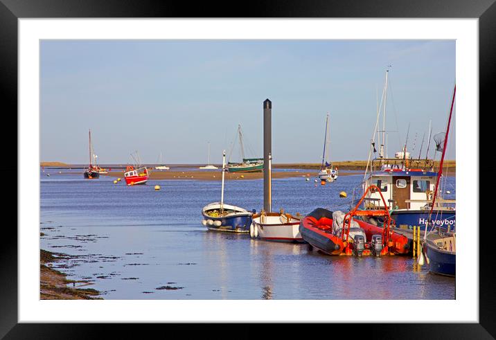 Wells Next To Sea, Norfolk. Framed Mounted Print by Darren Burroughs