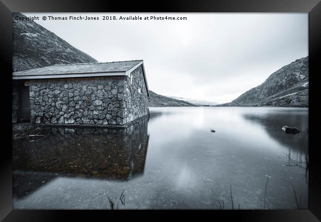 LLYN Ogwen Snowdonia    Framed Print by Thomas Finch-Jones