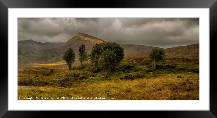 Glencoe Landscape Framed Mounted Print by Derek Daniel
