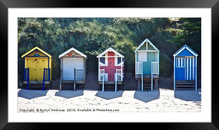 Wells-next-the-Sea Framed Mounted Print by Ros Ambrose