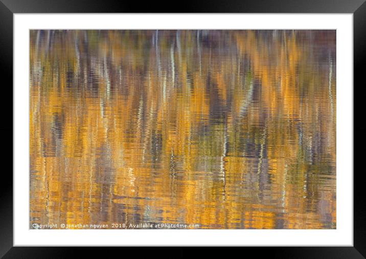 Impression of The Fall Framed Mounted Print by jonathan nguyen