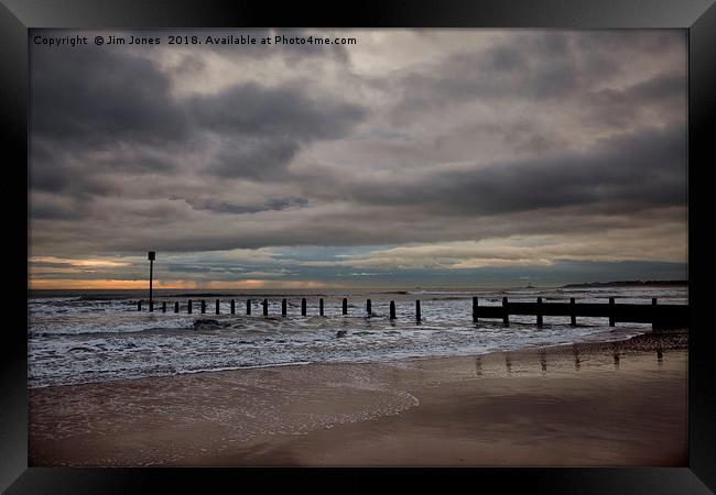 January morning in Northumberland (2) Framed Print by Jim Jones