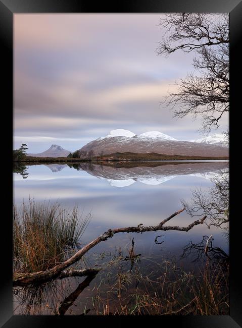Loch Cul Dromannan Framed Print by Grant Glendinning