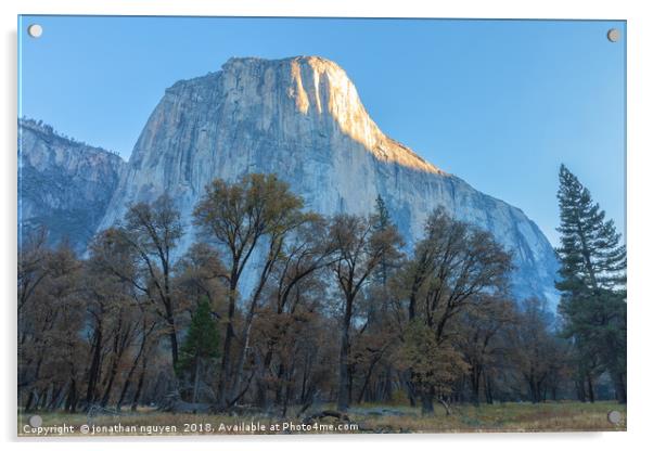El Capitan Yosemite Acrylic by jonathan nguyen