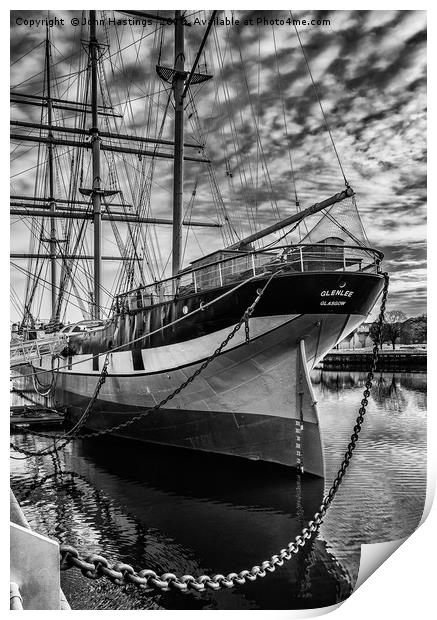 The Magnificent Glenlee Print by John Hastings