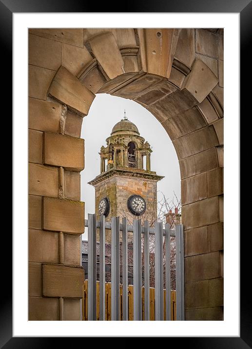 Clydebank Town Hall Framed Mounted Print by Antony McAulay