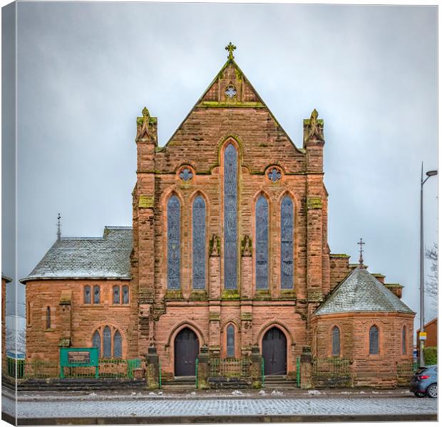 Our Holy Redeemers Chapel Canvas Print by Antony McAulay