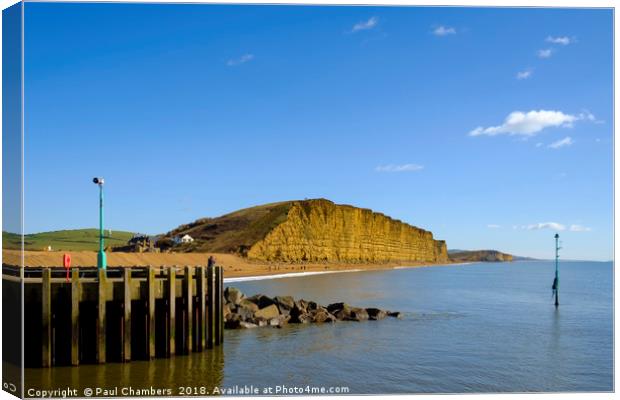 West Bay Canvas Print by Paul Chambers