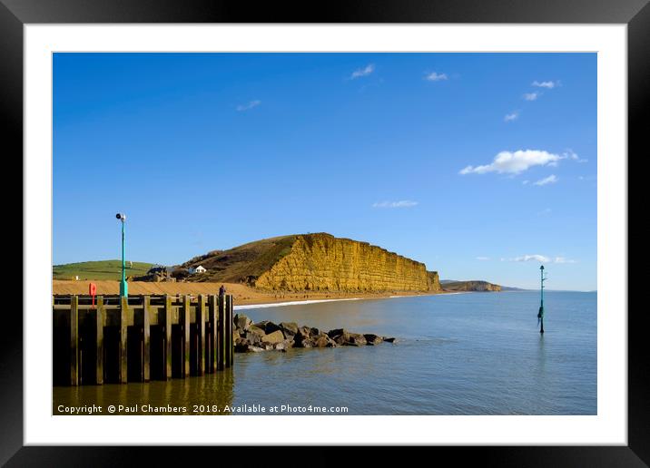 West Bay Framed Mounted Print by Paul Chambers