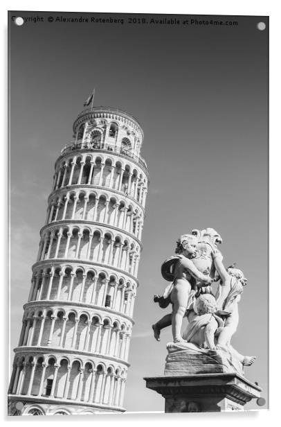 Pisa, Tuscany, Italy Acrylic by Alexandre Rotenberg