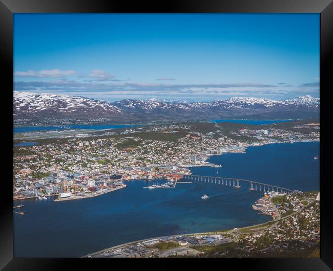 Tromsø, the Paris of the north Framed Print by Hamperium Photography