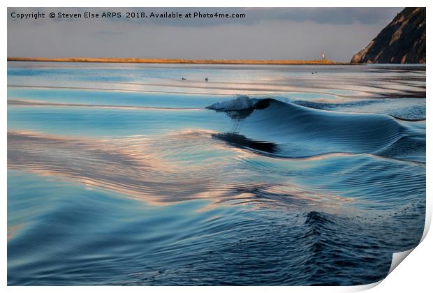 Textures in the Wake Print by Steven Else ARPS