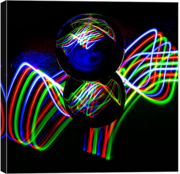 The Light Painter 25 Canvas Print by Steve Purnell