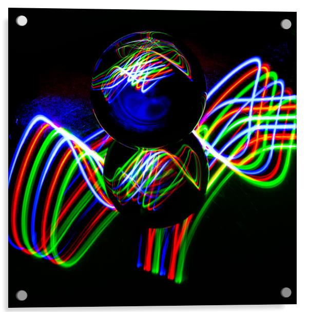 The Light Painter 25 Acrylic by Steve Purnell