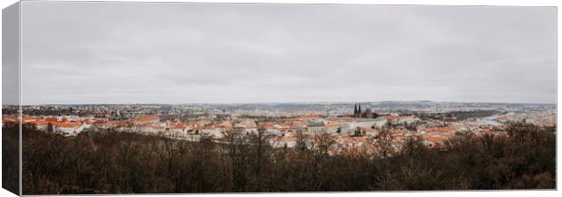 Prague Castle in Czech Republic Canvas Print by John Ly