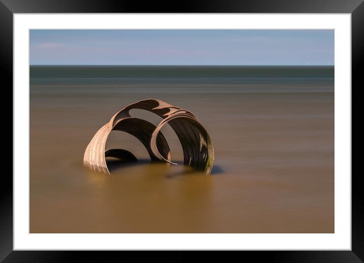 Mary's Shell at Cleveleys on the Fylde Coast Framed Mounted Print by Tony Keogh