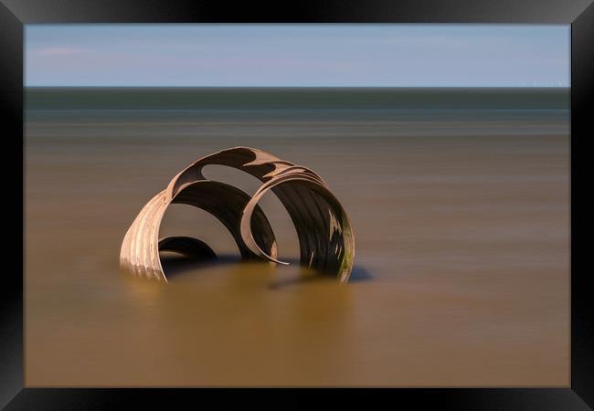 Mary's Shell at Cleveleys on the Fylde Coast Framed Print by Tony Keogh