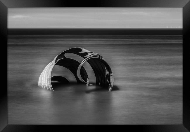 Mary's Shell at Cleveleys on the Fylde Coast Framed Print by Tony Keogh