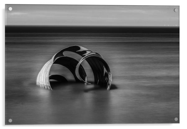 Mary's Shell at Cleveleys on the Fylde Coast Acrylic by Tony Keogh