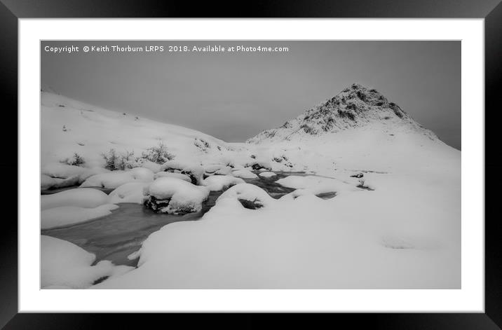 Buachaille Etive Mor Framed Mounted Print by Keith Thorburn EFIAP/b