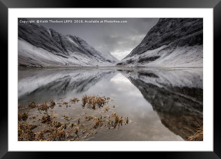 Loch Achtriochtan Framed Mounted Print by Keith Thorburn EFIAP/b