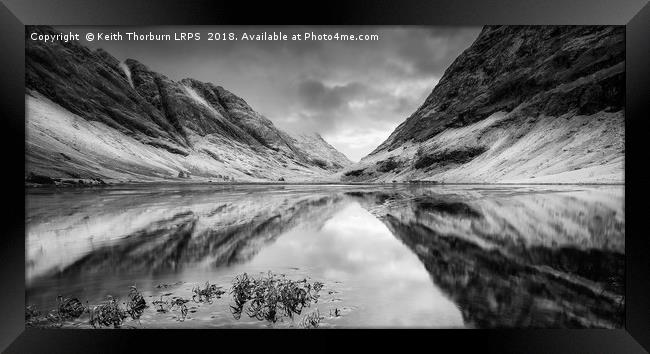 Loch Achtriochtan Framed Print by Keith Thorburn EFIAP/b